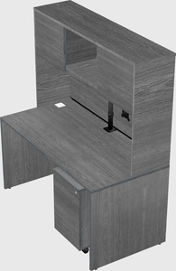 Rectangular desk