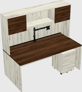 Rectangular desk