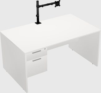 Rectangular desk