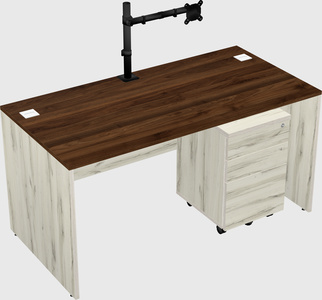 Rectangular desk