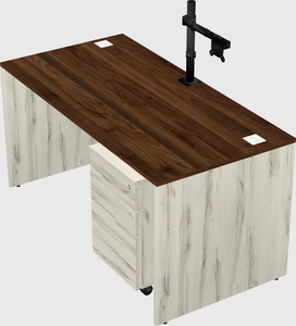 Rectangular desk
