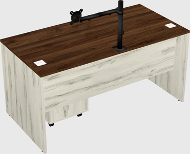 Rectangular desk