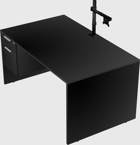 Rectangular desk