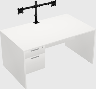 Rectangular desk