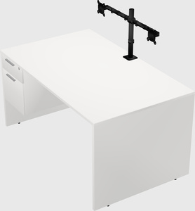 Rectangular desk