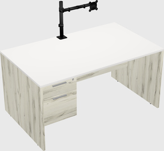 Rectangular desk