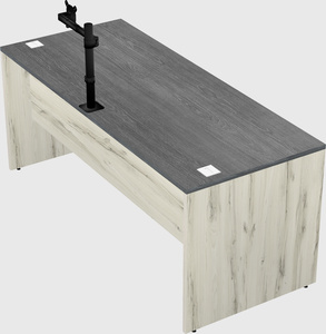 Rectangular desk