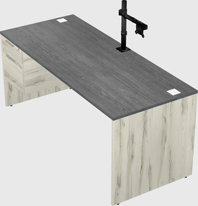Rectangular desk