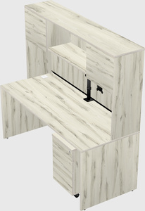 Rectangular desk