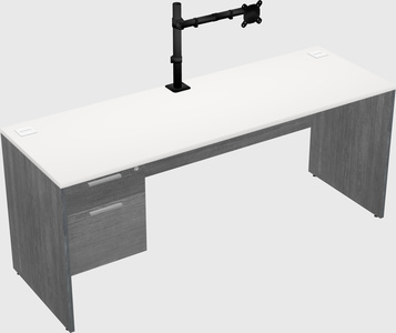 Rectangular desk