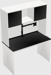 Rectangular desk