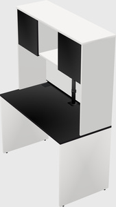 Rectangular desk