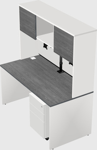 Rectangular desk