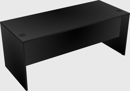Rectangular desk