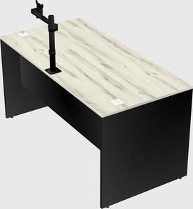 Rectangular desk