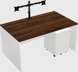 Rectangular desk