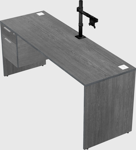 Rectangular desk
