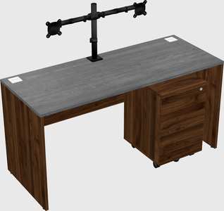Rectangular desk