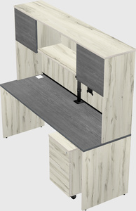 Rectangular desk