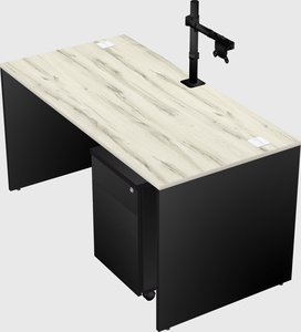 Rectangular desk