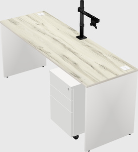 Rectangular desk