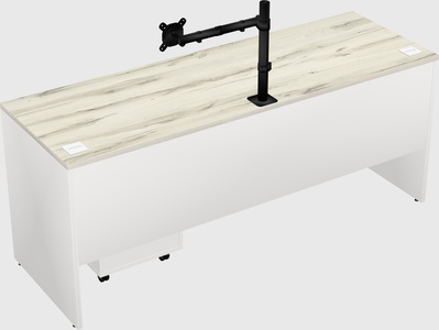 Rectangular desk