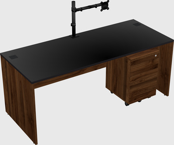 Rectangular desk