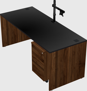 Rectangular desk