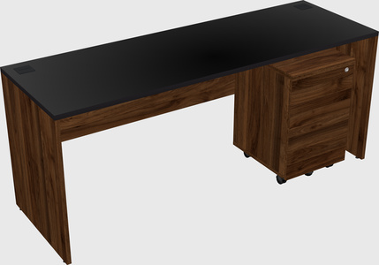 Rectangular desk