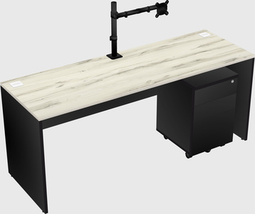 Rectangular desk