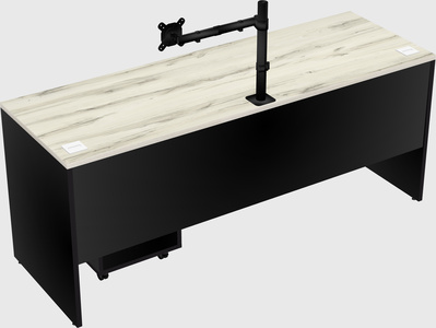 Rectangular desk