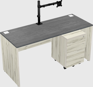 Rectangular desk