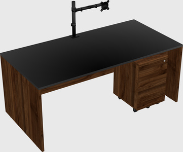 Rectangular desk
