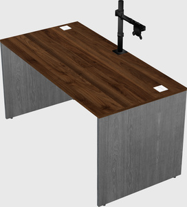 Rectangular desk