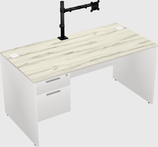Rectangular desk