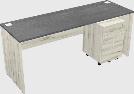Rectangular desk