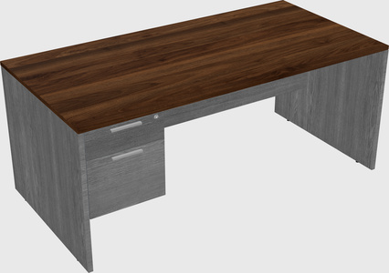 Rectangular desk