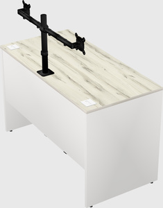 Rectangular desk
