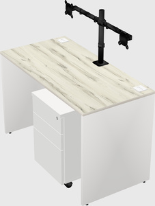Rectangular desk