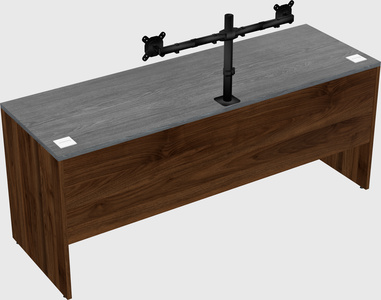 Rectangular desk
