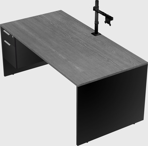 Rectangular desk