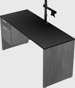 Rectangular desk