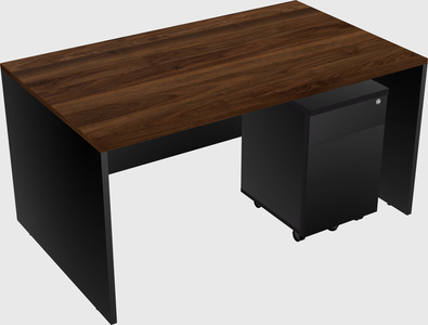 Rectangular desk
