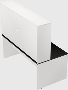 Rectangular desk