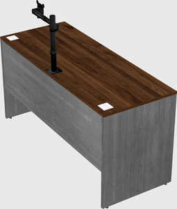 Rectangular desk