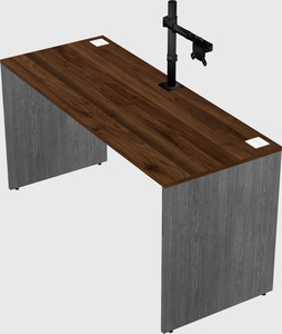Rectangular desk