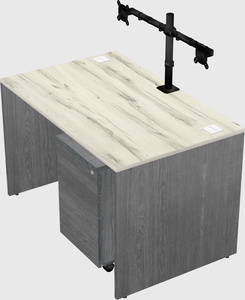 Rectangular desk