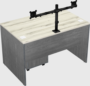 Rectangular desk