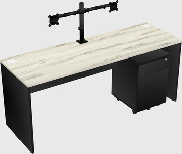 Rectangular desk