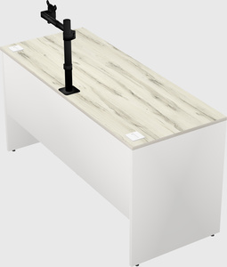 Rectangular desk